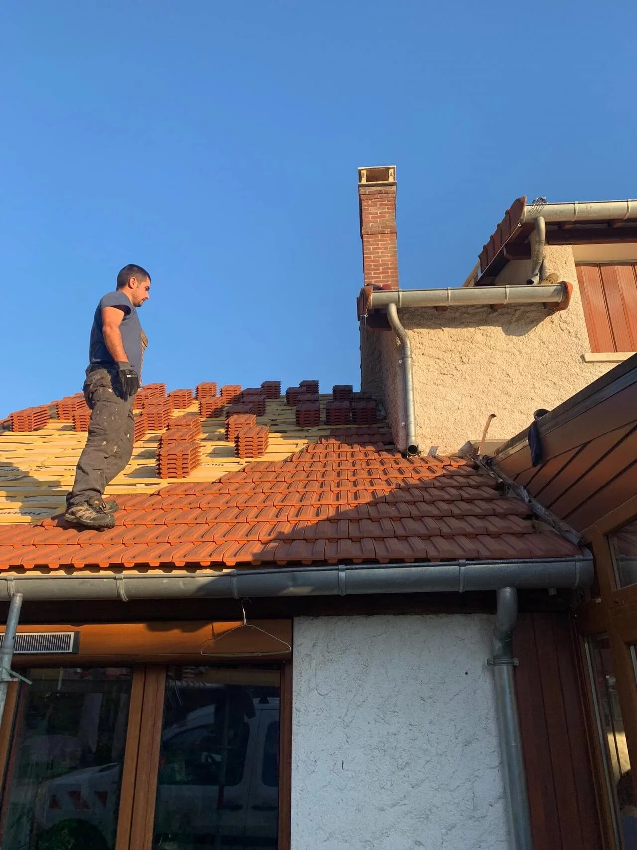 Inspection de toiture